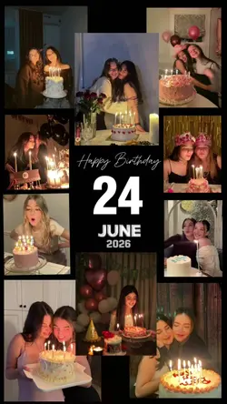 Birthday 24 June