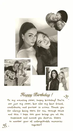 BIRTHDAY SISTER