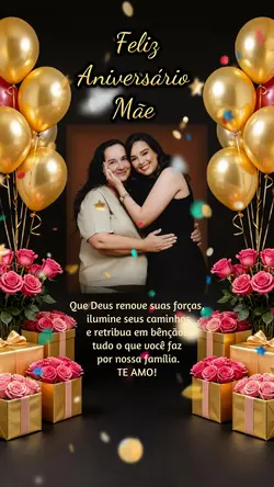 Aniversário Mãe 