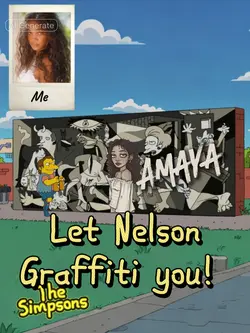 Simpsons Graffiti