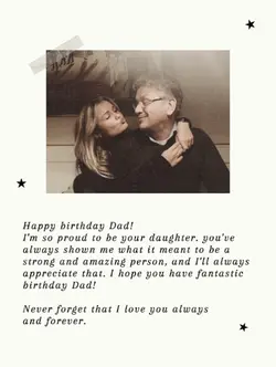 Happy birthday Dad