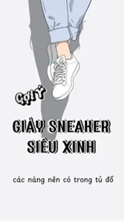 Giày sneaker xinh