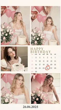 BIRTHDAY 26 JUNE
