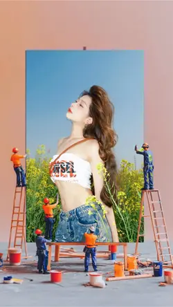 Photo poster