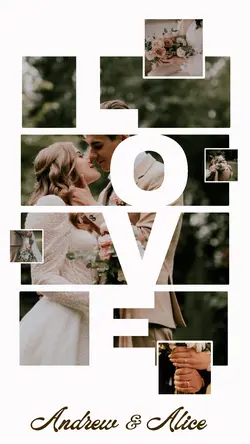 Couple wedding