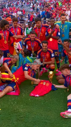 “football won”