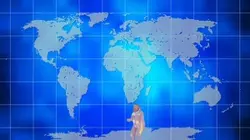 Moon with a news