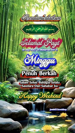 Minggu Penuh Berkah 