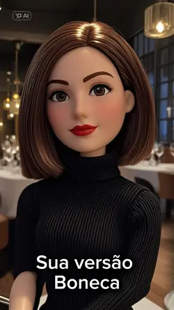 Sua versão Boneca