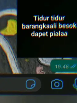 tidur" brangkli bsok