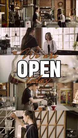 We Are Open