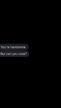 Can u cook?