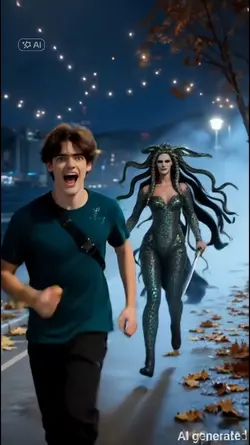 Chased by medusa