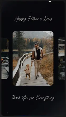happy father