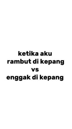 rambut dikepang x