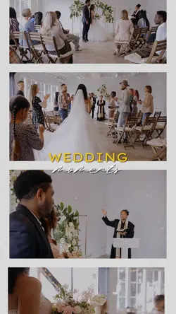 Wedding moments