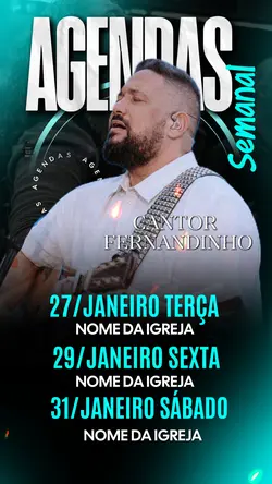 para cantor gospel