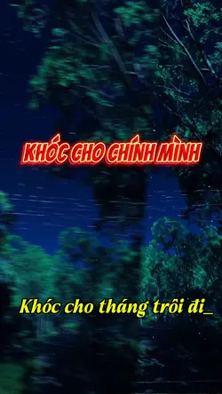 Khóc cho chính mình 