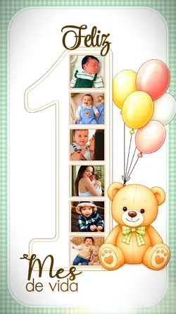 1 mês bebê 