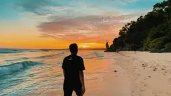 Sunset pantai