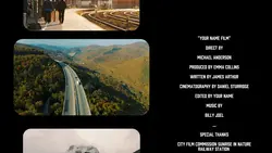 The end credits