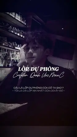 Cậu là lốp dự phòng