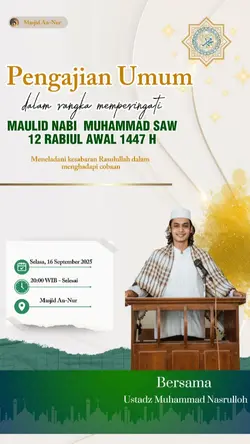 Undangan Maulid Nabi