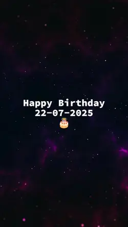 birthday 22 July 