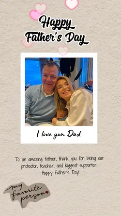 I love you Dad