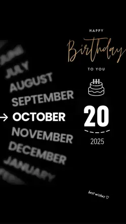 birthday 20 october