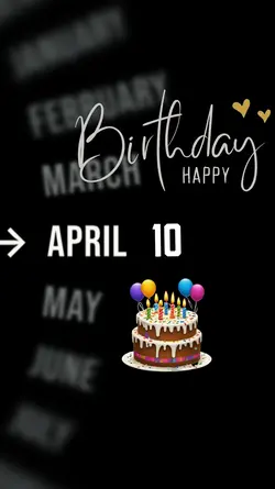 birthday 10 april 