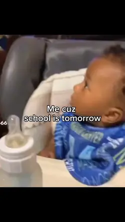 School is tomorrow