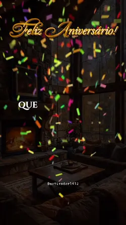 😇Feliz aniversário🏆