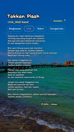 takkan Pisah karaoke