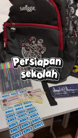 Persiapan sekolah