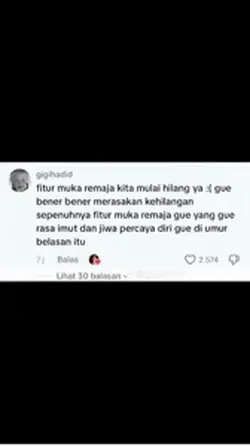 Fitur muka remaja 