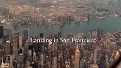 landing in san Franc