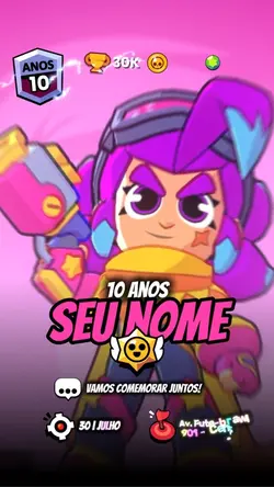 Convite Brawlstars