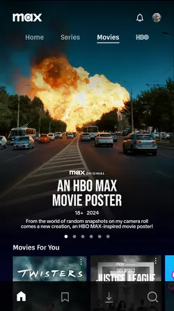 HBO MAX POSTER