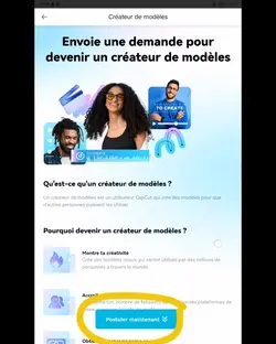 tuto créateur modèle