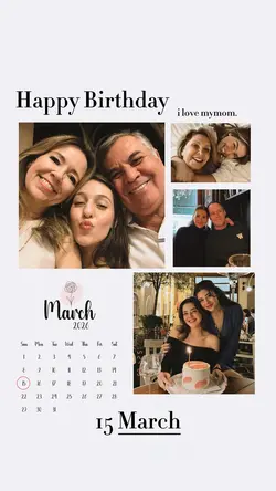 Birthday 15 March