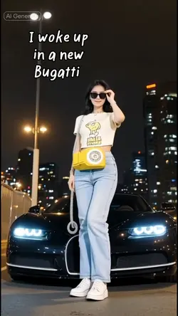 me with Bugatti 