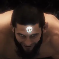 Skull Face 1x1