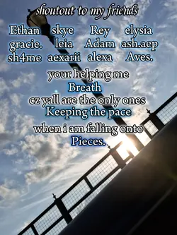 falling onto pieces