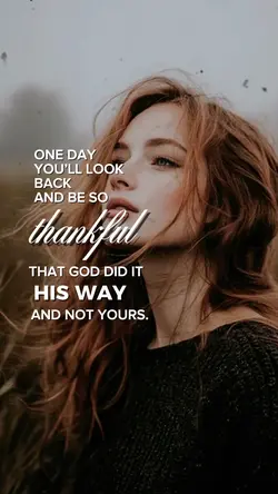 God’s way 