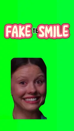 Fake smile meme