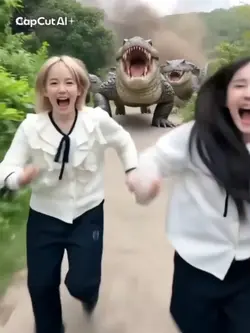 AIのせいで巨大ワニに襲われた🐊