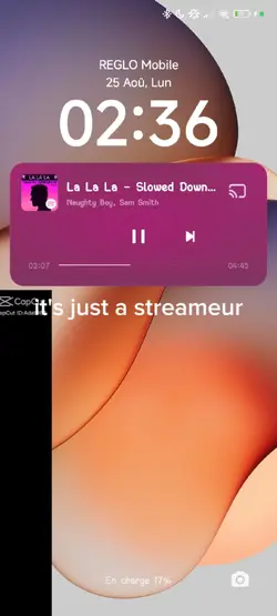 it's just a streamer