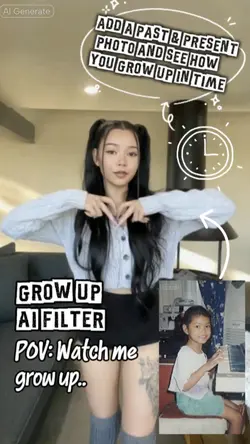 AI Grow Up Filter 