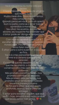 texto romântico 